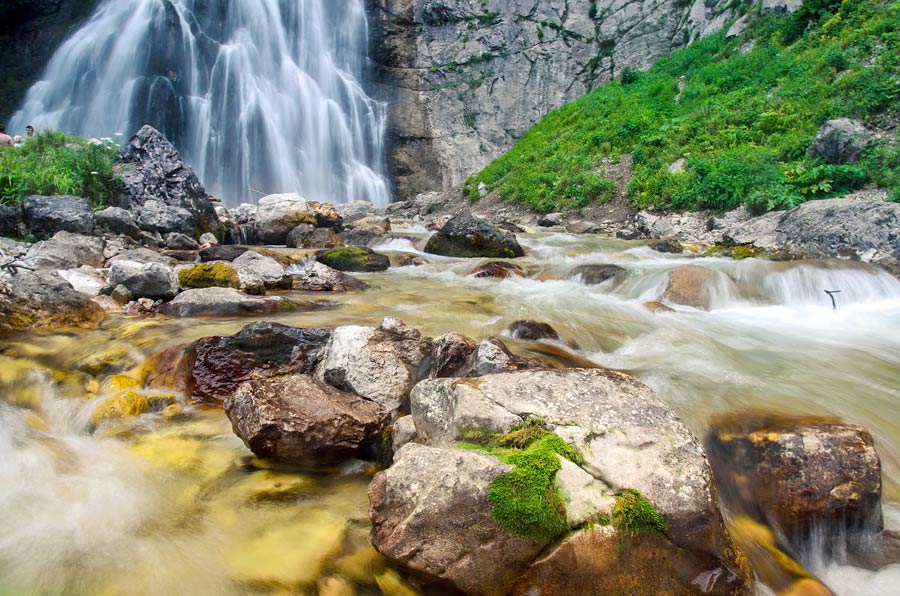 Гегский водопад и Рица 